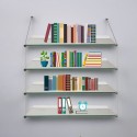 Hanging Book Glass Shelf Wall