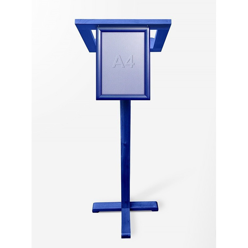 Free Standing Lectern with A4 Aluminium Frame & Acrylic Sheet