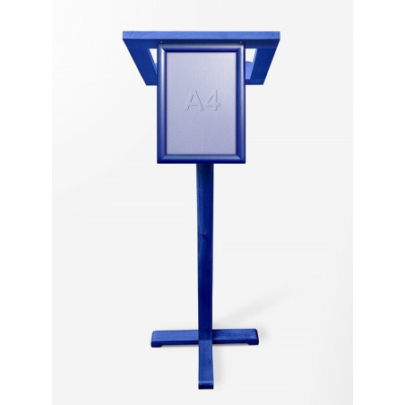 Free Standing Lectern with A4 Aluminium Frame & Acrylic Sheet