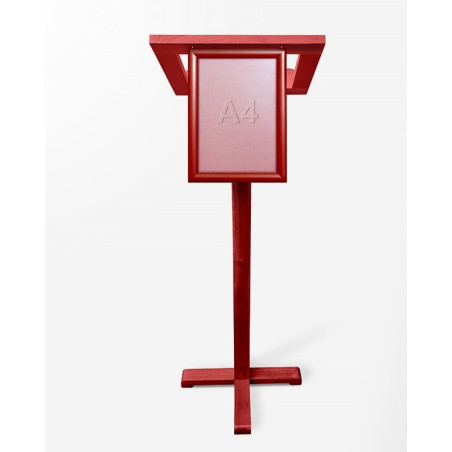 Free Standing Lectern with A4 Aluminium Frame & Acrylic Sheet