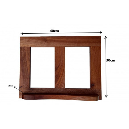 Free Standing Lectern with A4 Aluminium Frame & Acrylic Sheet