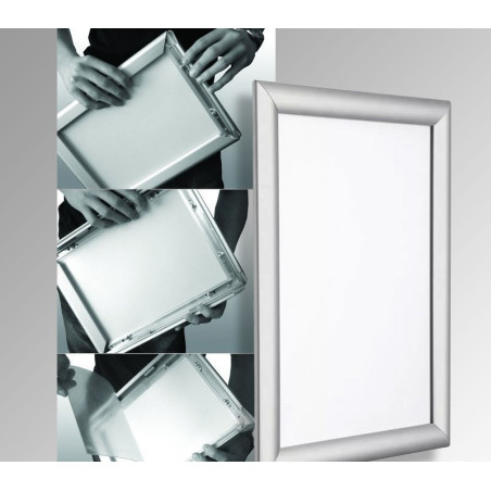 Free Standing Lectern with A4 Aluminium Frame & Acrylic Sheet