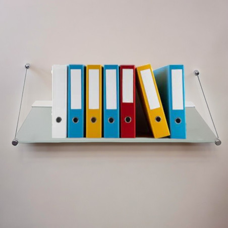 Wall to Wall Office Glass Shelf