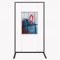 Free-Standing Suspended Poster Display Holders Stand A1 Portrait Landscape