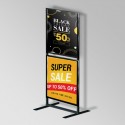 Free Standing Information Sign Poster Stand A1 180CM