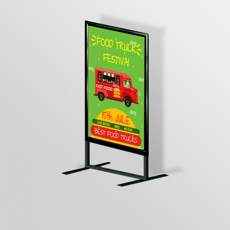 Double Sided Free Standing Sign Board A0 Frame