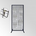 Mesh Grid Wall Brochure Leaflet Holder