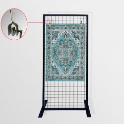 Grid Mesh Rug Hanging Kit