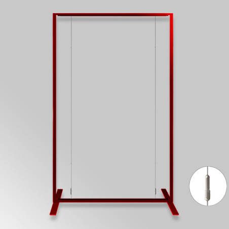 Free Standing Panel with LED Pockets