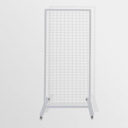 Gridwall Art Display Panel on Castors