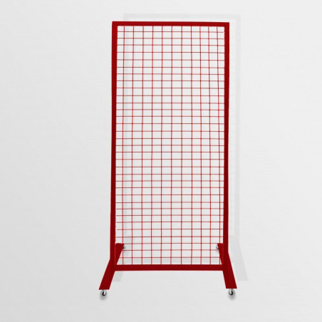 Gridwall Art Display Panel on Castors