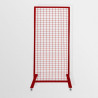 Gridwall Art Display Panel on Castors