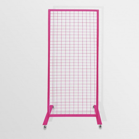 Gridwall Art Display Panel on Castors