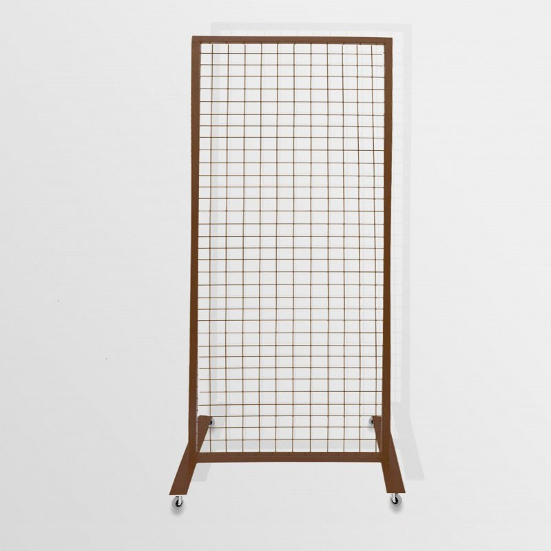 Gridwall Art Display Panel on Castors