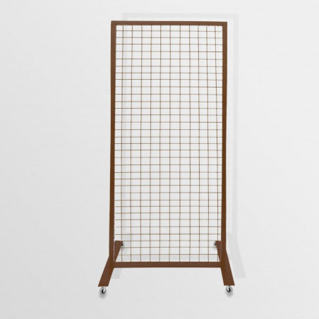 Gridwall Art Display Panel on Castors
