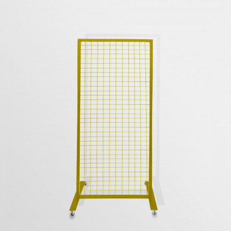 Gridwall Art Display Panel on Castors