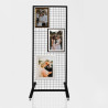 Gridwall Art Display Panel on Castors