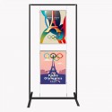 Free-Standing Suspended Poster Display Holders Stand A2 Portrait Landscape